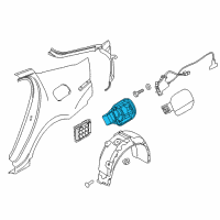 OEM Kia Stinger Housing-Fuel Filler Diagram - 81595J5000