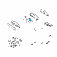 OEM 2001 Hyundai Santa Fe SPEEDOMETER Assembly(Mph) Diagram - 94210-26040