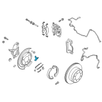 OEM Ford F-250 Super Duty Adjust Lever Diagram - HC3Z-2A637-A