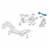 OEM 2016 Honda CR-V Upper Arm Complete, Rear Diagram - 52390-SWN-305