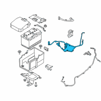 OEM Lincoln MKC Positive Cable Diagram - GJ7Z-14300-D