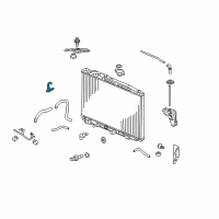 OEM Acura Clamp, Hose Diagram - 19519-PCX-000