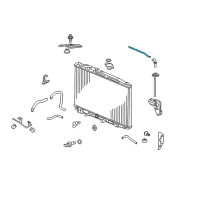 OEM 2008 Acura RL Tube A, Reserve Tank Diagram - 19103-RJA-J00