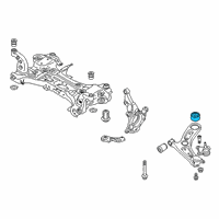 OEM 2021 Kia Niro Bush-Front Lower Arm(G) Diagram - 54584G2000