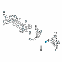 OEM Kia Bush-Front Lower Arm"A" Diagram - 545513X000