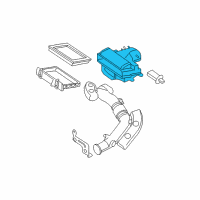 OEM Ford F-250 Super Duty Cover Diagram - 5L1Z-9661-AA