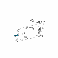 OEM Toyota Camry Check Diagram - 68640-33050