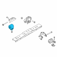 OEM 2015 Ford F-150 Mount Diagram - DL3Z-6038-A