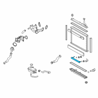 OEM 2007 Lexus LS460 Cooler Diagram - 16491-50320