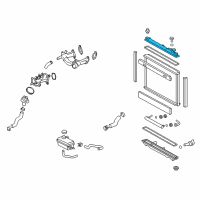 OEM Lexus LS460 Tank, Upper Diagram - 16441-38191