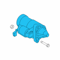 OEM 2018 Toyota Yaris iA Starter Diagram - 28100-WB002