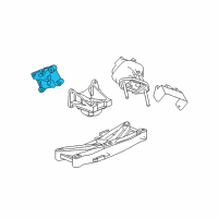 OEM 2005 Dodge Magnum Bracket-Engine Mount Diagram - 4578052AB