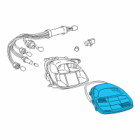 OEM 2000 Toyota MR2 Spyder Lens Diagram - 81551-17150