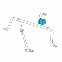 OEM Ford Thunderbird Bushings Diagram - 1W6Z-5493-AB