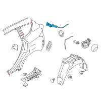 OEM 2015 Ford C-Max Release Solenoid Diagram - DM5Z-5428610-C