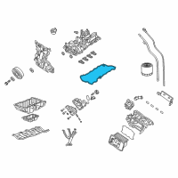 OEM Jeep Gasket-Cylinder Head Cover Diagram - 5048234AA