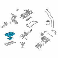 OEM 2021 Jeep Wrangler Pan-Oil Diagram - 68279934AD