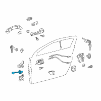 OEM 2012 Scion iQ Door Check Diagram - 68610-74030