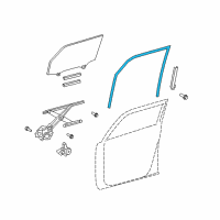 OEM Scion Run Channel Diagram - 68141-12580