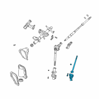 OEM 1996 Toyota Tacoma Shaft Assy, Steering Intermediate Diagram - 45260-35050