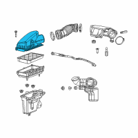 OEM Chrysler Cover-Air Cleaner Diagram - 68245994AC