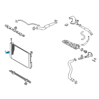 OEM 2006 Lexus RX330 Plug, Radiator Drain Cock Diagram - 16417-20300