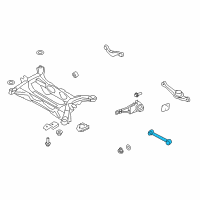 OEM 2009 Lincoln MKX Rear Lateral Rod Diagram - 7T4Z-5500-AA