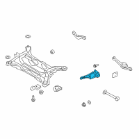 OEM 2009 Lincoln MKX Trailing Arm Diagram - 9T4Z-5500-D