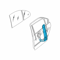 OEM 2001 BMW M5 Rear Left Window Regulator Diagram - 51-35-8-252-429