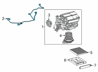 OEM Toyota Corolla Cross Harness Diagram - 82212-0A040