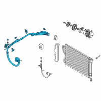 OEM 2015 Kia Optima Liquid Pipe Diagram - 977744C800