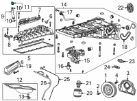 OEM GMC Filler Cap Diagram - 55510927