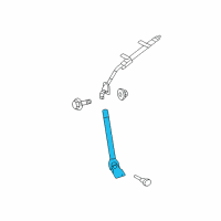 OEM Dodge Sprinter 3500 Steering Column Shaft Diagram - 68010431AA