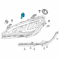 OEM Chrysler Bulb Diagram - L00000H1LL