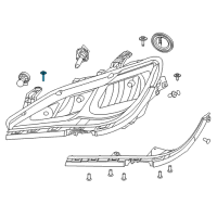 OEM 2021 Chrysler Voyager Screw-Tapping HEXAGON Head Diagram - 6511791AA