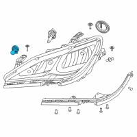 OEM 2019 Chrysler Pacifica Bulb Diagram - L0PWY24WNA