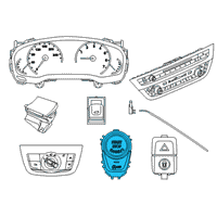 OEM 2018 BMW X3 Ignition Switch Diagram - 61-31-6-842-092