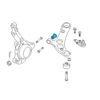 OEM 2015 Kia Optima Bush-Front Lower Arm"A" Diagram - 545512T000