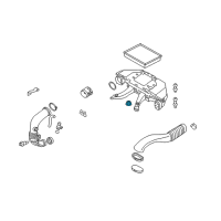Genuine Chevrolet Camaro Air Cleaner Mounts diagram