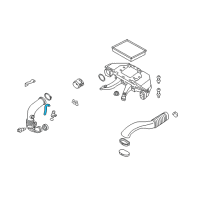 OEM 2012 BMW X5 Hose Diagram - 13-71-7-808-158