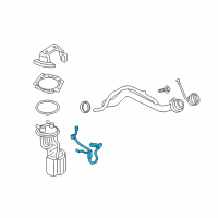 OEM 2022 Ford F-350 Super Duty Fuel Gauge Sending Unit Diagram - HC3Z-9A299-N