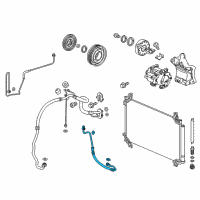 OEM 2020 Honda Ridgeline Cap, Valve (H) Diagram - 80865-TG7-A01