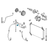 OEM Honda Ridgeline HOSE COMP, SUCTION Diagram - 80313-TG7-A11