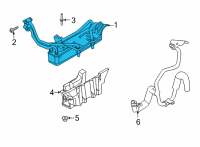 OEM 2020 Ford F-250 Super Duty Oil Cooler Diagram - LC3Z-7869-B