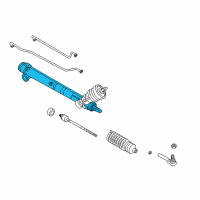 OEM 2004 Cadillac XLR Gear Kit, Steering (Remanufacture) Diagram - 19330445