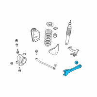 OEM 2014 Ford F-250 Super Duty Radius Arm Diagram - GC3Z-3A360-A