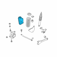 OEM Ford F-350 Super Duty Upper Bracket Diagram - 7C3Z-5A306-BR