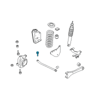 OEM 2017 Ford F-250 Super Duty Track Bar Joint Diagram - BC3Z-3050-C