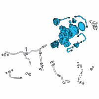 OEM Chevrolet Turbocharger Diagram - 12699230