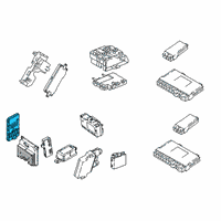 OEM 2020 BMW 330i BODY DOMAIN CONTROLLER BDC Diagram - 61-35-7-927-677